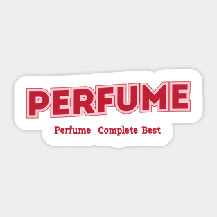 Perfume Sticker